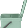 Мусорное ведро Brabantia Sort &amp; Go 6 л (зеленый нефрит)