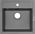 Кухонная мойка ZorG Como 51 (серый бетон)