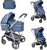Универсальная коляска Lorelli Sola (2 в 1, синий)