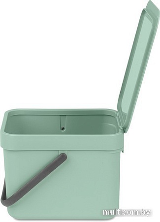 Мусорное ведро Brabantia Sort & Go 6 л (зеленый нефрит)