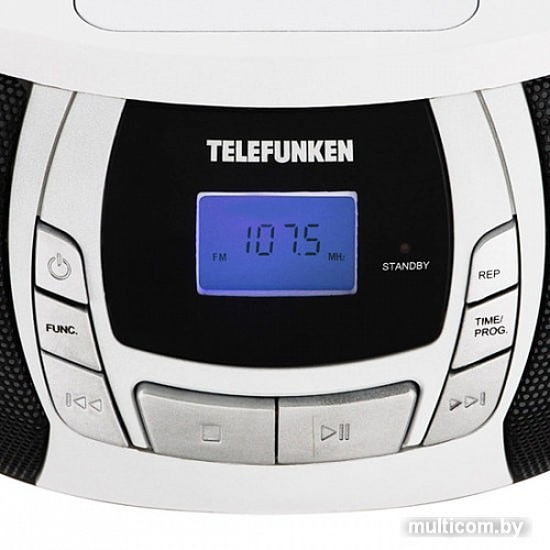 Портативная аудиосистема TELEFUNKEN TF-CSRP3498B (белый)