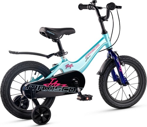 Детский велосипед Maxiscoo Jazz Стандарт Плюс 14 2025 MSC-J1444 (мятный)