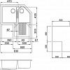 Кухонная мойка Elleci Tekno Corner Aluminium M79