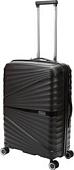 Чемодан-спиннер Torber Nevo T2207M (черный)