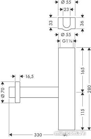 Сифон Hansgrohe Flowstar 52100000