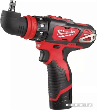 Дрель-шуруповерт Milwaukee M12 BDDXKIT-202C 4933447836 (с 2-мя АКБ, кейс)