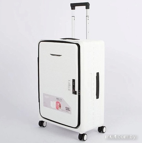 Чемодан-спиннер Bubule Складной 337-ZD-24WHT (белый)