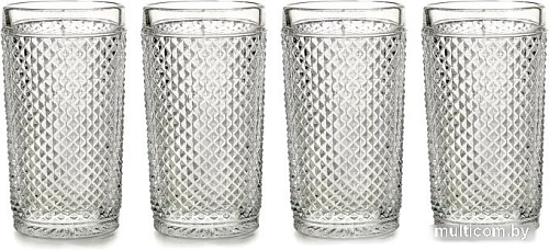 Набор стаканов для воды и напитков Vista Alegre Bicos Clear 49000001 (4 шт)