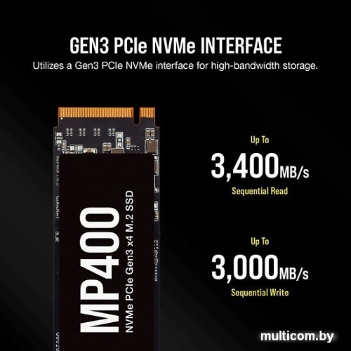 SSD Corsair MP400 2TB CSSD-F2000GBMP400R2