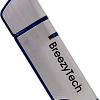 USB Flash BreezyTech U012 4GB (серебристый/синий)
