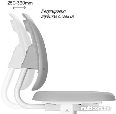 Ученический стул Fun Desk SST2 (серый)