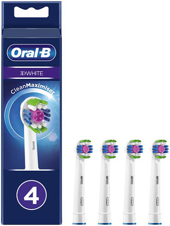 Сменная насадка Oral-B EB18рRB 3D White CleanMaxim (4 шт)