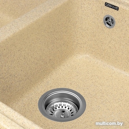 Кухонная мойка Gerhans C02 (песочный)