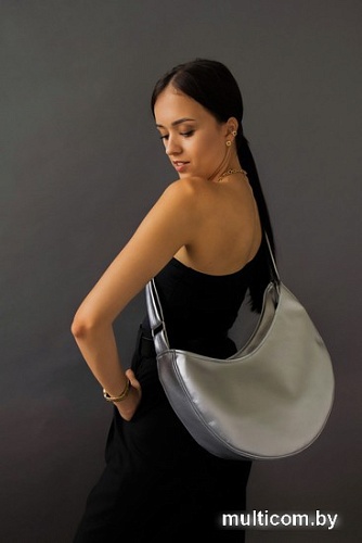 Женская сумка MT.style Луна (серебро)