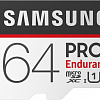Карта памяти Samsung PRO Endurance microSDXC 64GB + адаптер