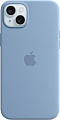 Чехол для телефона Apple MagSafe Silicone Case для iPhone 15 Plus (зимний синий)