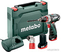 Дрель-шуруповерт Metabo PowerMaxx BS Quick Basic 600156950 (с 2-мя АКБ, кейс, 2 патрона)