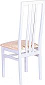 Стул Ельская мебельная фабрика МДК-82 (эмаль белая/яра молочная)