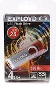 USB Flash Exployd 530 4GB (красный)