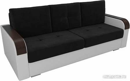 Диван Лига диванов Мейсон 102138 (черный/белый)