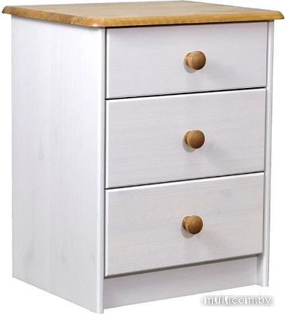 Тумба Диприз Хаба Д 1413.1 (белый воск/антик)