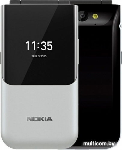 Мобильный телефон Nokia 2720 Flip (серый)
