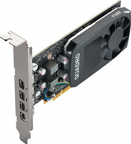 Видеокарта PNY Nvidia Quadro P1000 4GB GDDR5 VCQP1000V2-BLS