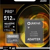 Карта памяти Platinet Pro 3 microSDXC PMMSDX512UIII 512GB + адаптер