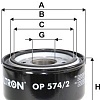 Масляный фильтр Filtron OP 574/2