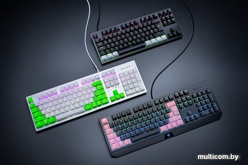 Набор кейкапов Razer PBT Keycap Upgrade Set Quartz Pink