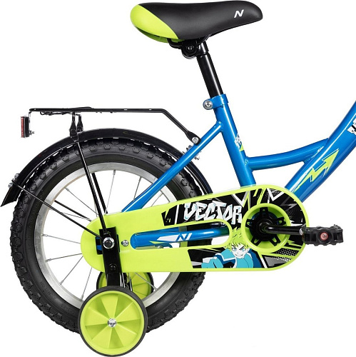 Детский велосипед Novatrack Vector 14 143VECTOR.BL5 (синий, разобранный)