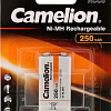 Аккумуляторы Camelion HR6F22 250 mAh NH-9V250-BP1