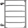 Полотенцесушитель Granula Трапеция, с полочкой боковое подключение левое 50х80 см