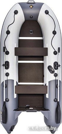 Моторно-гребная лодка Ривьера Компакт R-K-3600 СК lg/gf (светло-серый/графит)