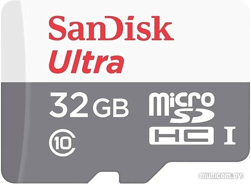 Карта памяти SanDisk Ultra microSDXC SDSQUNR-032G-GN3MN 32GB
