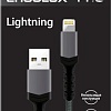 Кабель Ergolux ELX-CDC10-C09 USB Type-A - Lightning (1.2 м, серый)