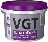 Шпатлевка VGT Для внутренних работ (3.6 кг)