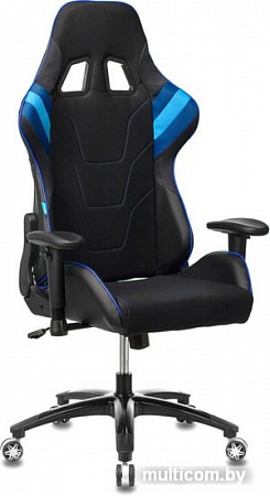 Кресло Бюрократ Viking 4 Aero Blue Edition (черный)