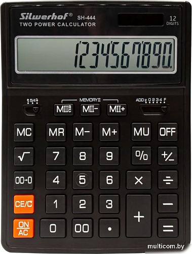 Бухгалтерский калькулятор Silwerhof SH-444