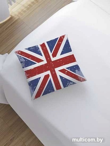 Чехол на подушку JoyArty Винтажный флаг Великобритании sl_33102