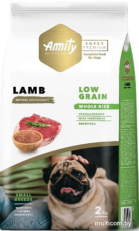 Amity Super Premium с ягненком 2 кг