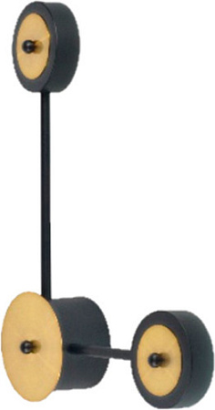 Бра Mirastyle SX-20602/2 BK+YB