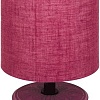 Настольная лампа Lucia Лима 455 (бордовый)