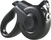 Поводок-рулетка Fida Styleash трос 3 м S 66258 (черный)