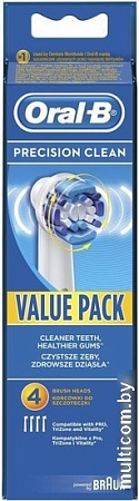 Сменная насадка Braun Oral-B Precision Clean EB 20-4 (4 шт)