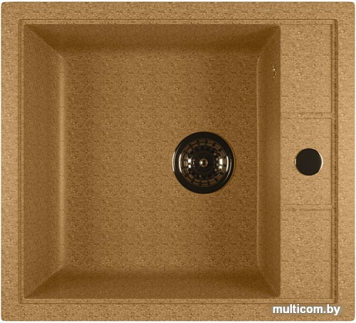 Кухонная мойка Mixline ML-GM28 (песочный 302) 533508