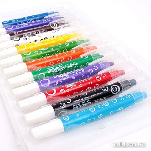 Восковые мелки Flair FA 8022 (12 цв)