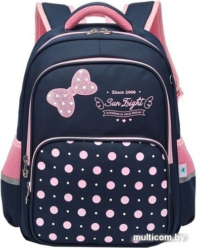 Рюкзак Sun Eight SE-2816 (темно-синий/розовый)