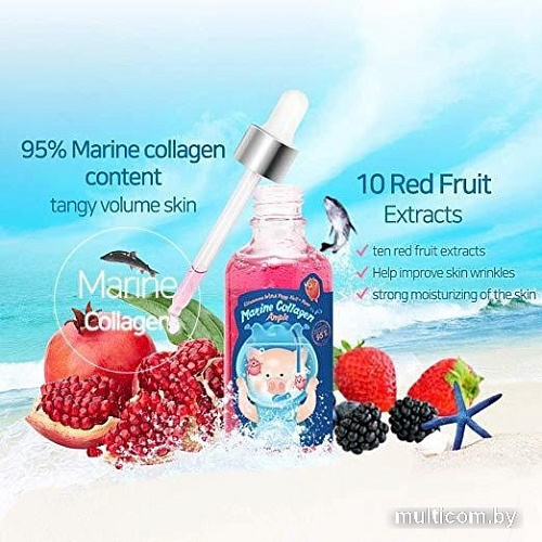 Elizavecca Сыворотка Witch Piggy Hell-Pore Marine Collagen 50 мл