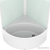 Душевая кабина Domani-Spa Simple 99 high 90x90 (белый/прозрачное стекло)